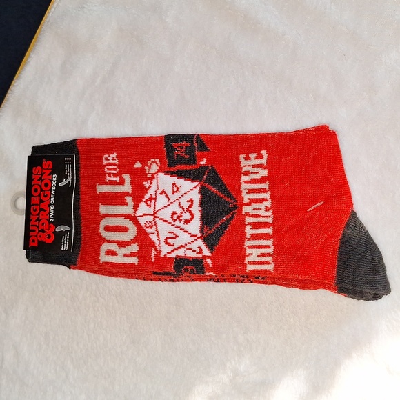 Dungeons and Dragons Other - 2 Dungeons & Dragons pairs of men's new socks